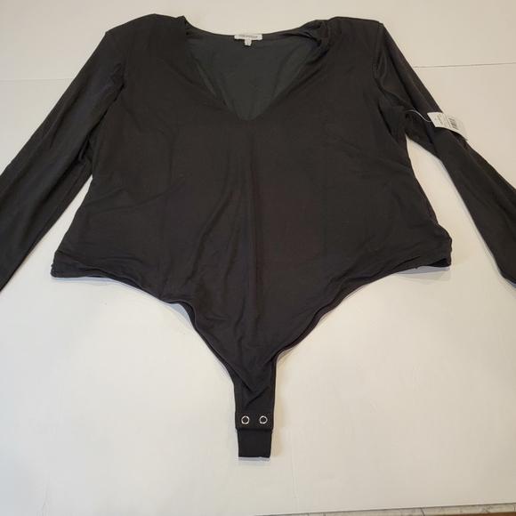 Good American Good Body Low Down Deep V Body Suit Size 7 (4X) NWT! - Picture 2 of 11